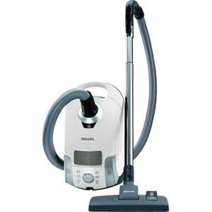 Miele Compact C1 Pure Suction Power Line Canister Vacuum, Lotus White