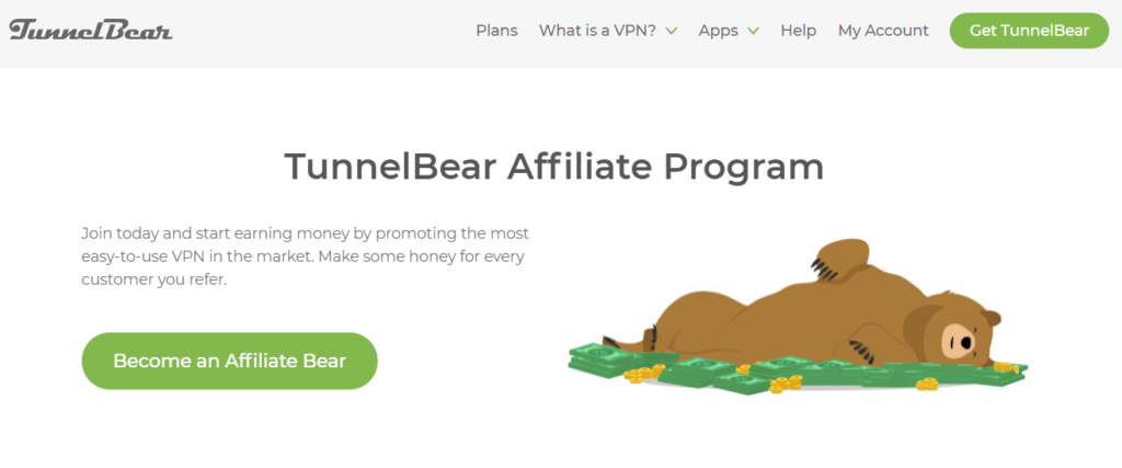 TunnelBear VPN Affiliate Program