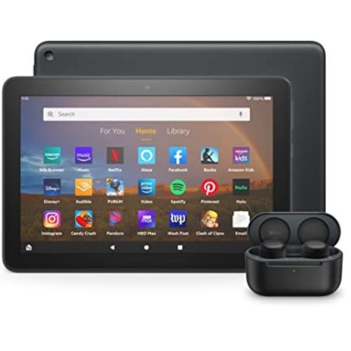 FIRE HD 8 PLUS TABLET AND ECHO BUDS BUNDLE FOR $225 ($50 SAVING) AT AMAZON
