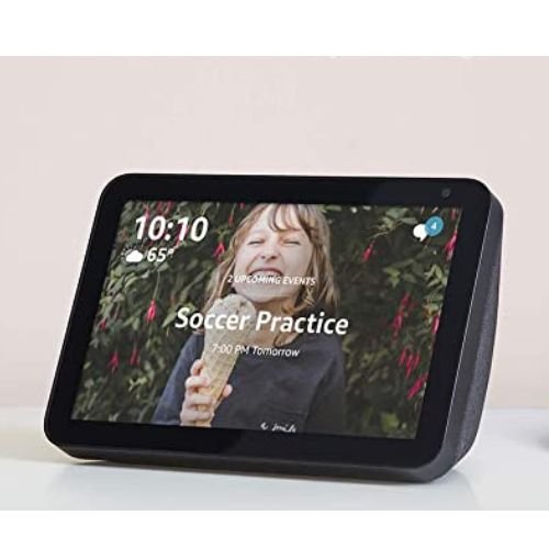 Echo Show 8 (1st Gen, 2019 release) -- HD smart display with Alexa for $55 ($55 saving)
