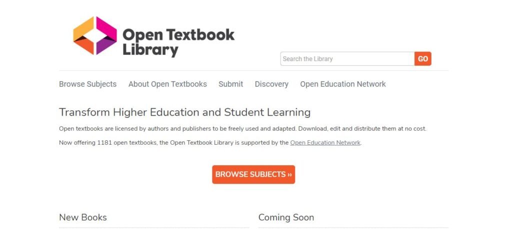 Open Text Book Library
