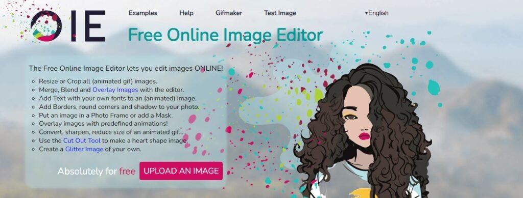 free online image editor OIE